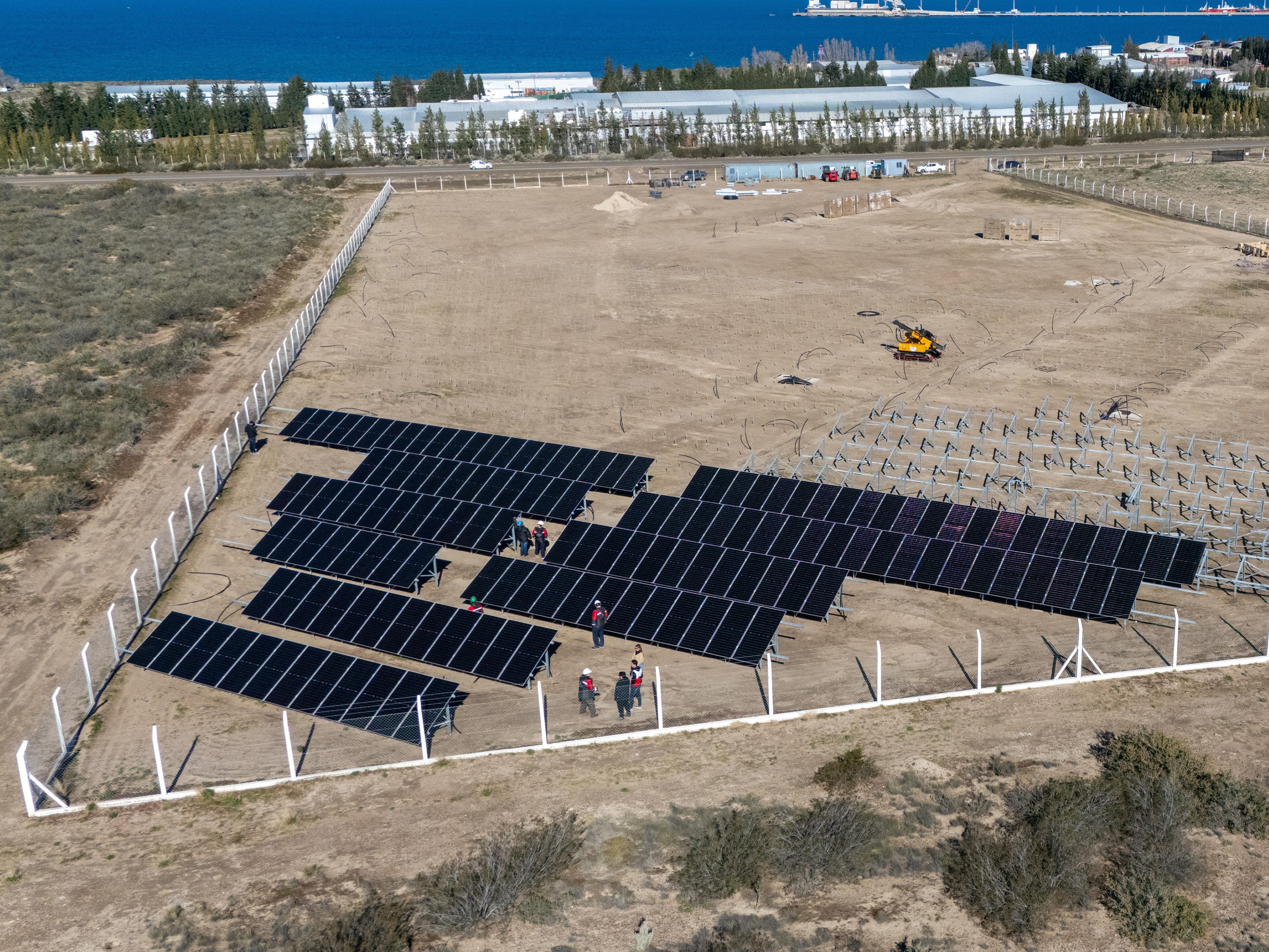 Chubut avanza con su séptimo parque fotovoltaico